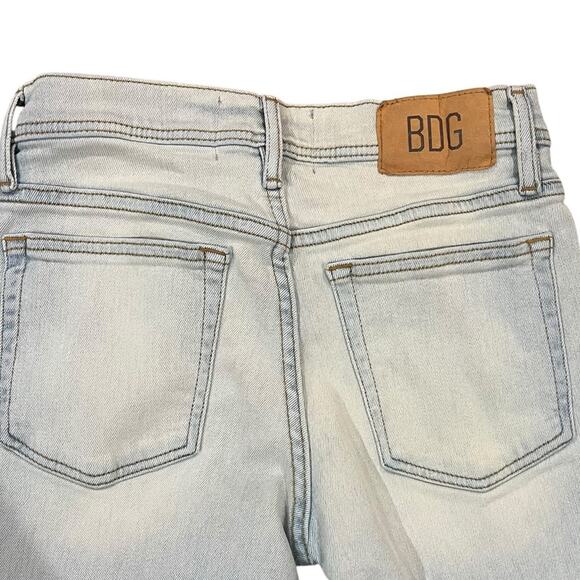 Urban Outfitter BDG Skinny Stretch Jeans Womens Size 29/32 Light Wash Denim - Picture 8 of 9